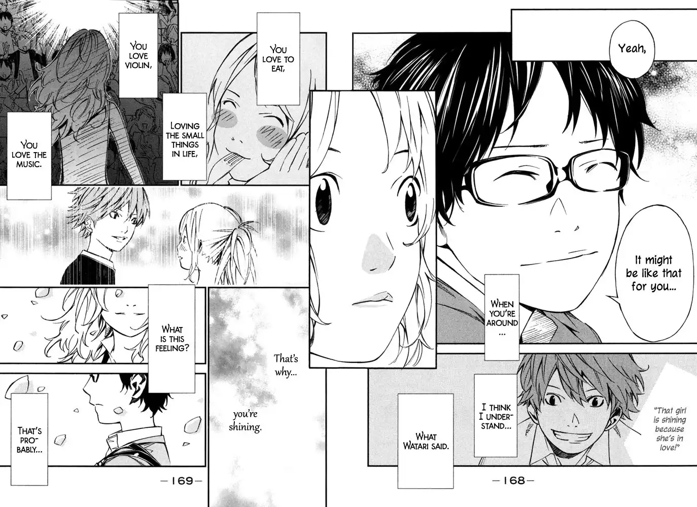 Shigatsu wa Kimi no Uso Chapter 3 38